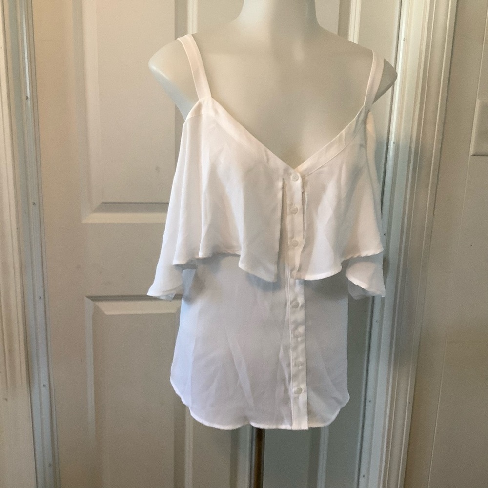 7 th Avenue design studio top blouse size Large NWT